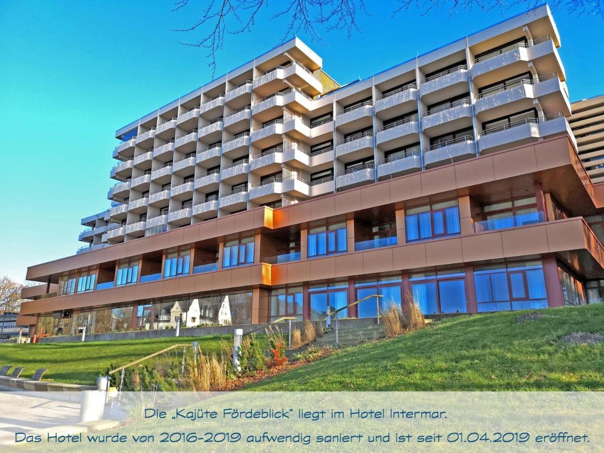 Fewo1846 Intermar - Kajuete Foerdeblick - Familienfreundliches Studioapartment Mit Balkon Und Meerblick Glücksburg Extérieur photo