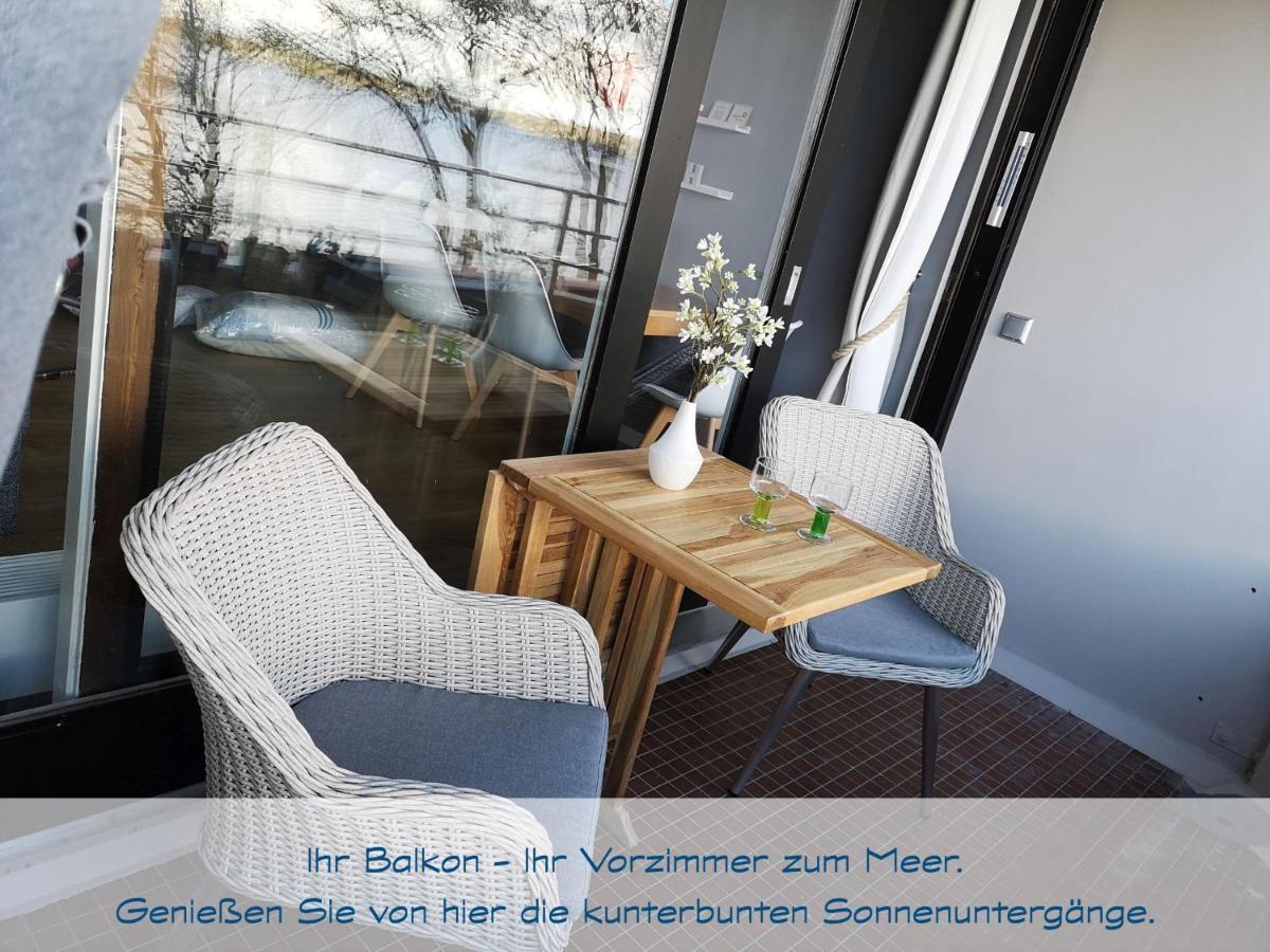 Fewo1846 Intermar - Kajuete Foerdeblick - Familienfreundliches Studioapartment Mit Balkon Und Meerblick Glücksburg Extérieur photo